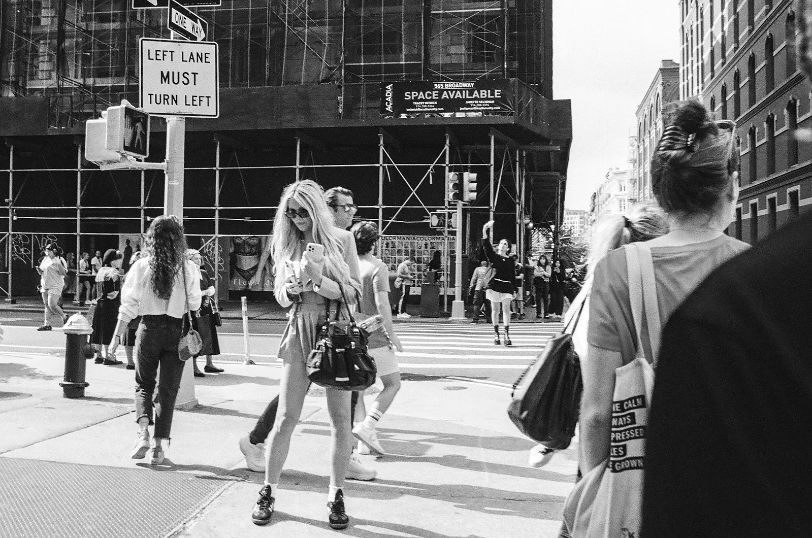 film photography, 35mm film photography, street photography, black and white film photography, New York City, New York 
