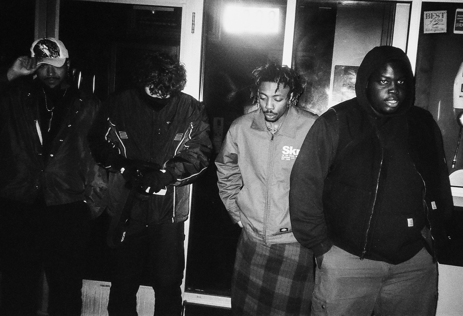 xF3bruaryx - Northside Girls, Music Video, Behind the Scenes Photos, xounds of us, skntones, xF3bruaryx , Northside Girls, Shot by Clayton Wiz, 35mm Film