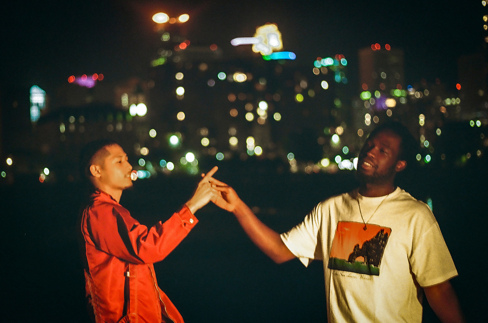 MONEYMITCH - DAEKWAN Behind the Scenes Photos, Music Video Behind the Scenes Photos, xounds of us, skntones, 35mm Film, Shot by Clayton Wiz, MONEYMITCH DAEKWAN, BTS Photos