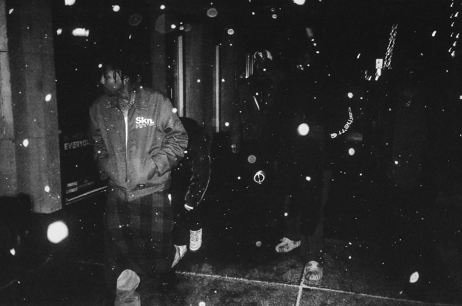 xF3bruaryx - Northside Girls, Music Video, Behind the Scenes Photos, xounds of us, skntones, xF3bruaryx , Northside Girls, Shot by Clayton Wiz, 35mm Film