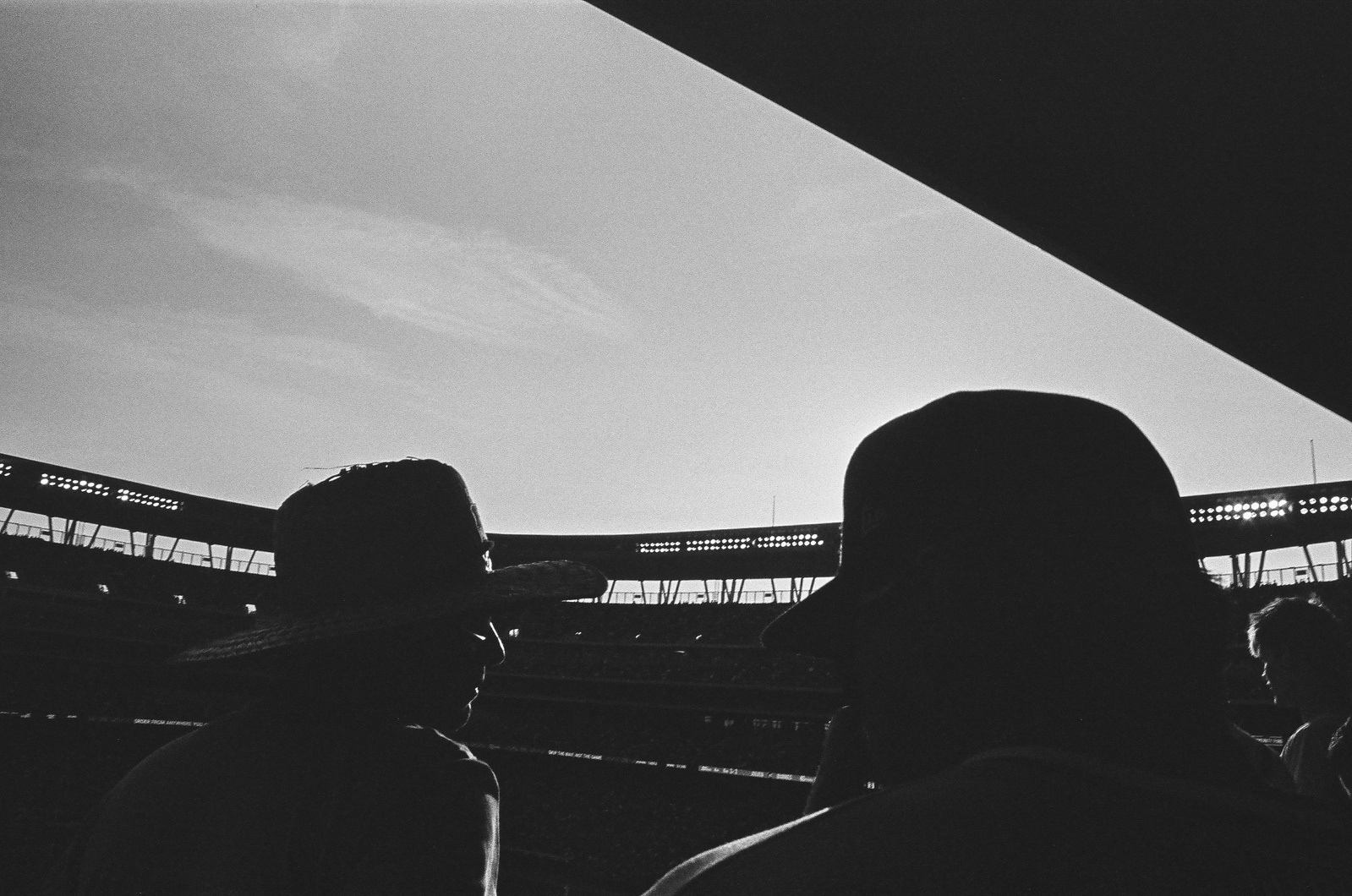 Film photography, 35mm film photography, street photography, sports photography, baseball, baseball photography, black and white film photography, Houston Astros at Minnesota Twins in Target Arena in Minneapolis, MN