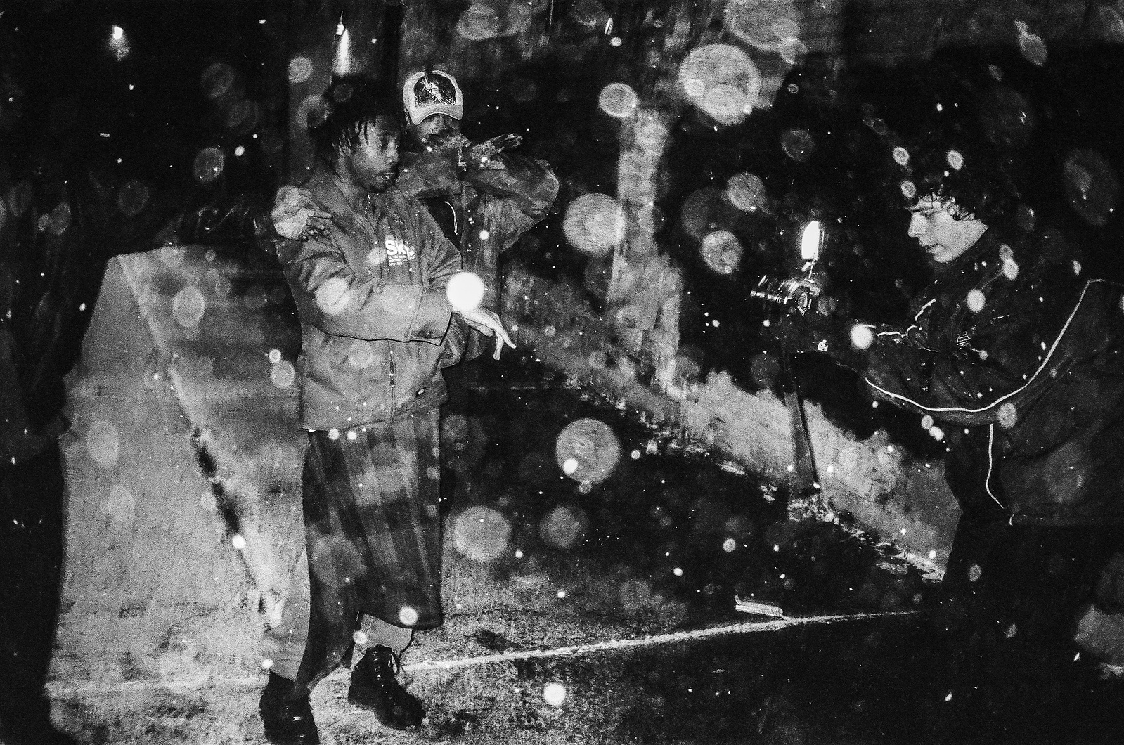 xF3bruaryx - Northside Girls, Music Video, Behind the Scenes Photos, xounds of us, skntones, xF3bruaryx , Northside Girls, Shot by Clayton Wiz, 35mm Film
