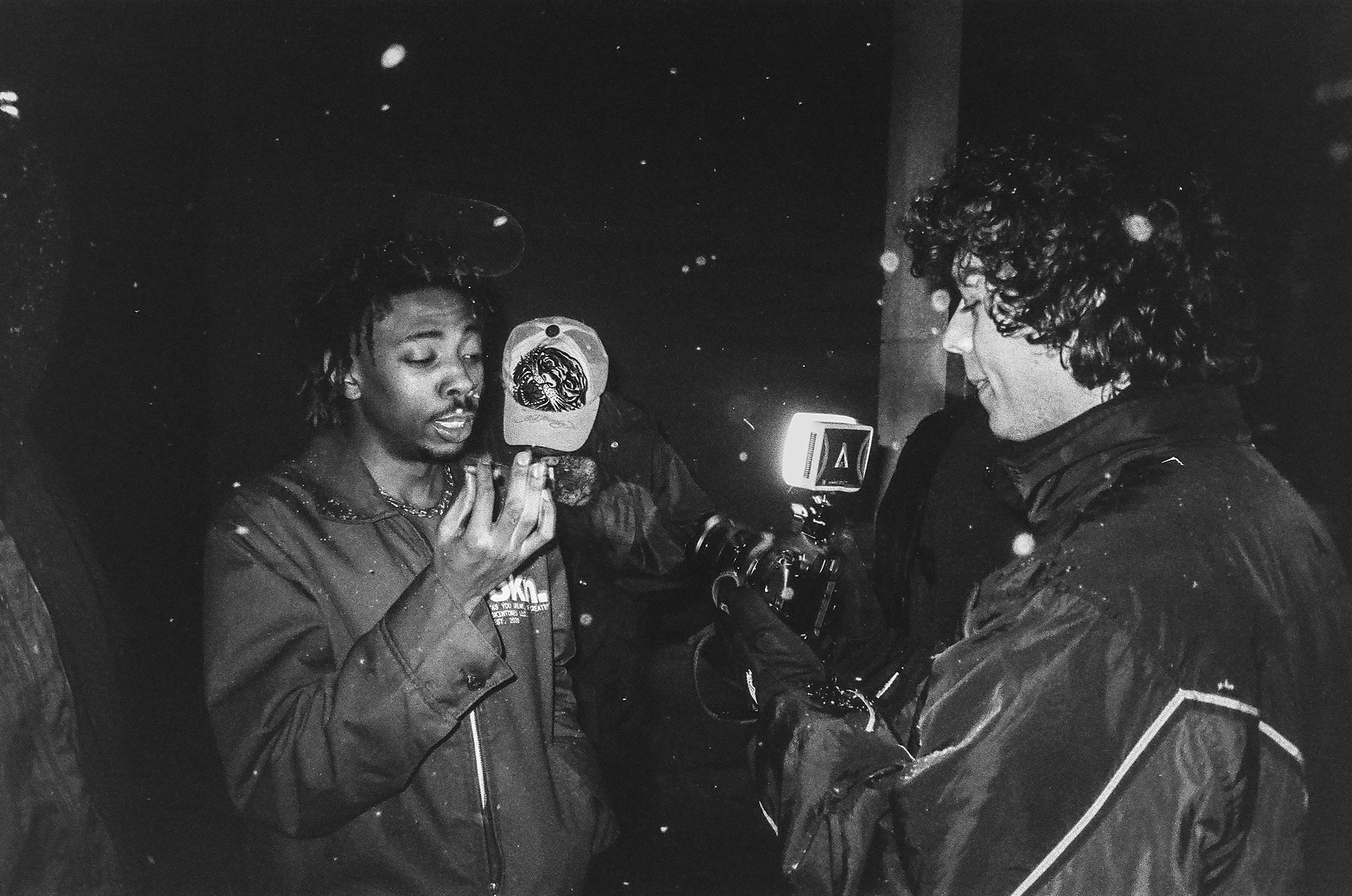 xF3bruaryx - Northside Girls, Music Video, Behind the Scenes Photos, xounds of us, skntones, xF3bruaryx , Northside Girls, Shot by Clayton Wiz, 35mm Film