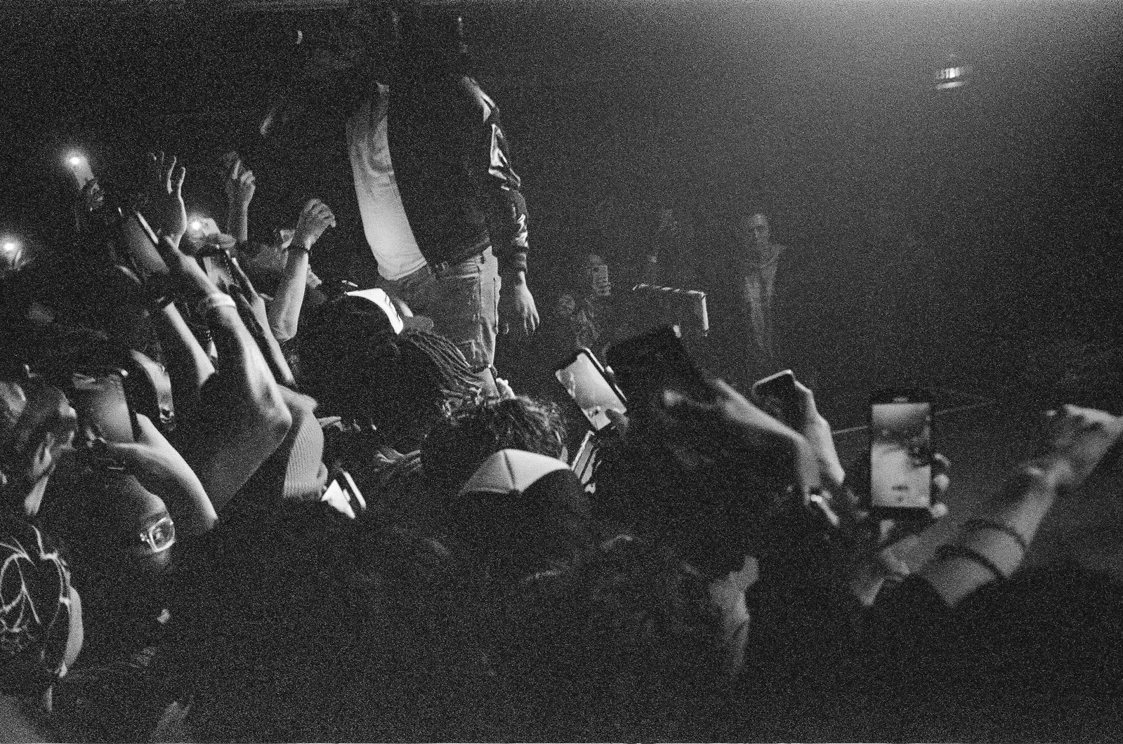 Lucki at Fine Line in Minneapolis, MN, film photography, 35mm film photography, concert photography, black and white film photography, 