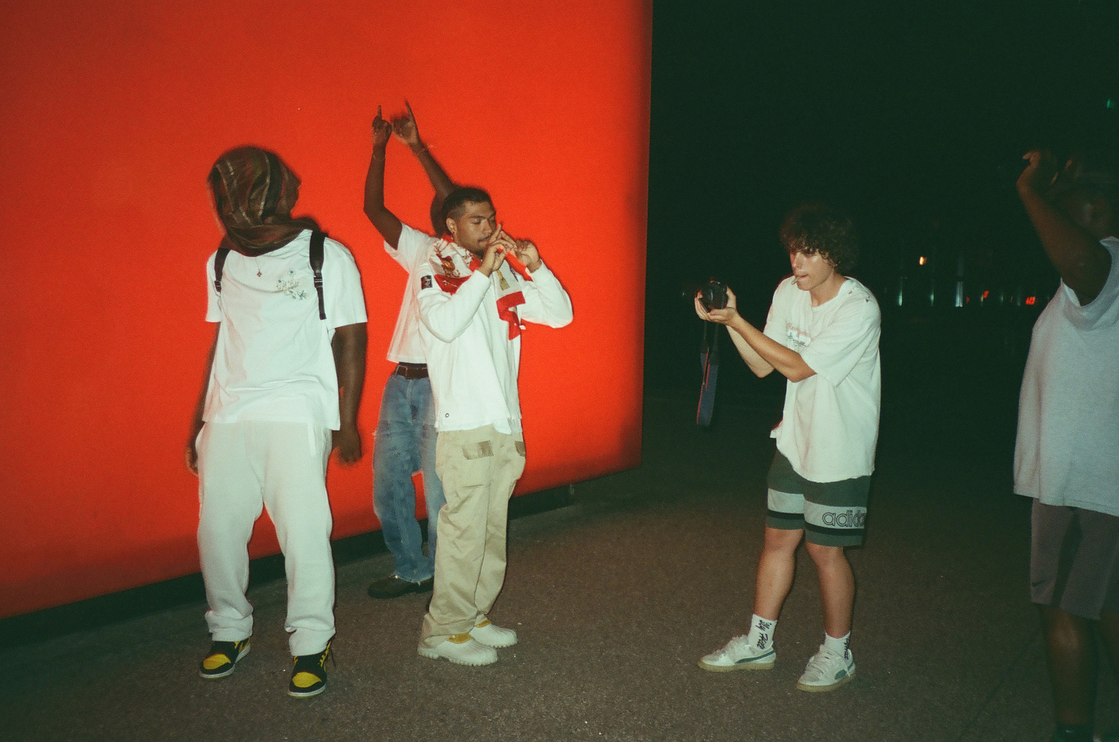 Get to the Point - Rheign, Music Video Behind the Scenes Photos, xounds of us, skntones, Rheign, Get to the Point (prod. benji), Shot by Clayton Wiz, 35mm Film