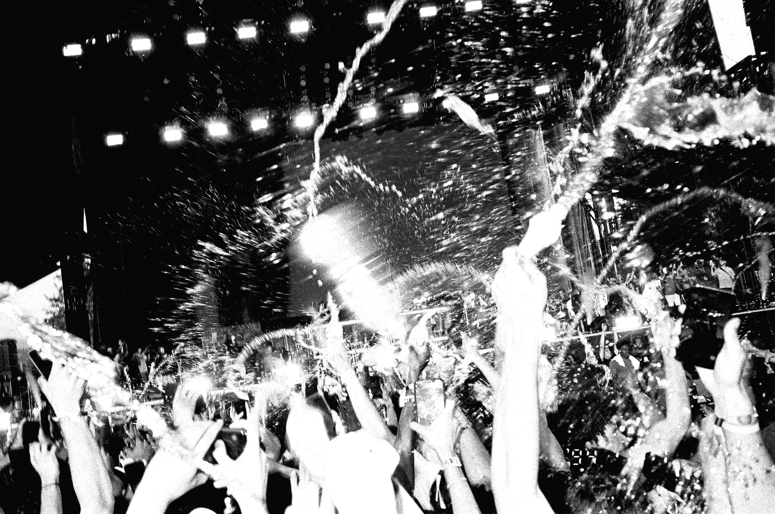 Lil Yatchy at Lyrical Lemonade Summersmash in Chicago, IL, film photography, 35mm film photography, concert photography, black and white film photography, 