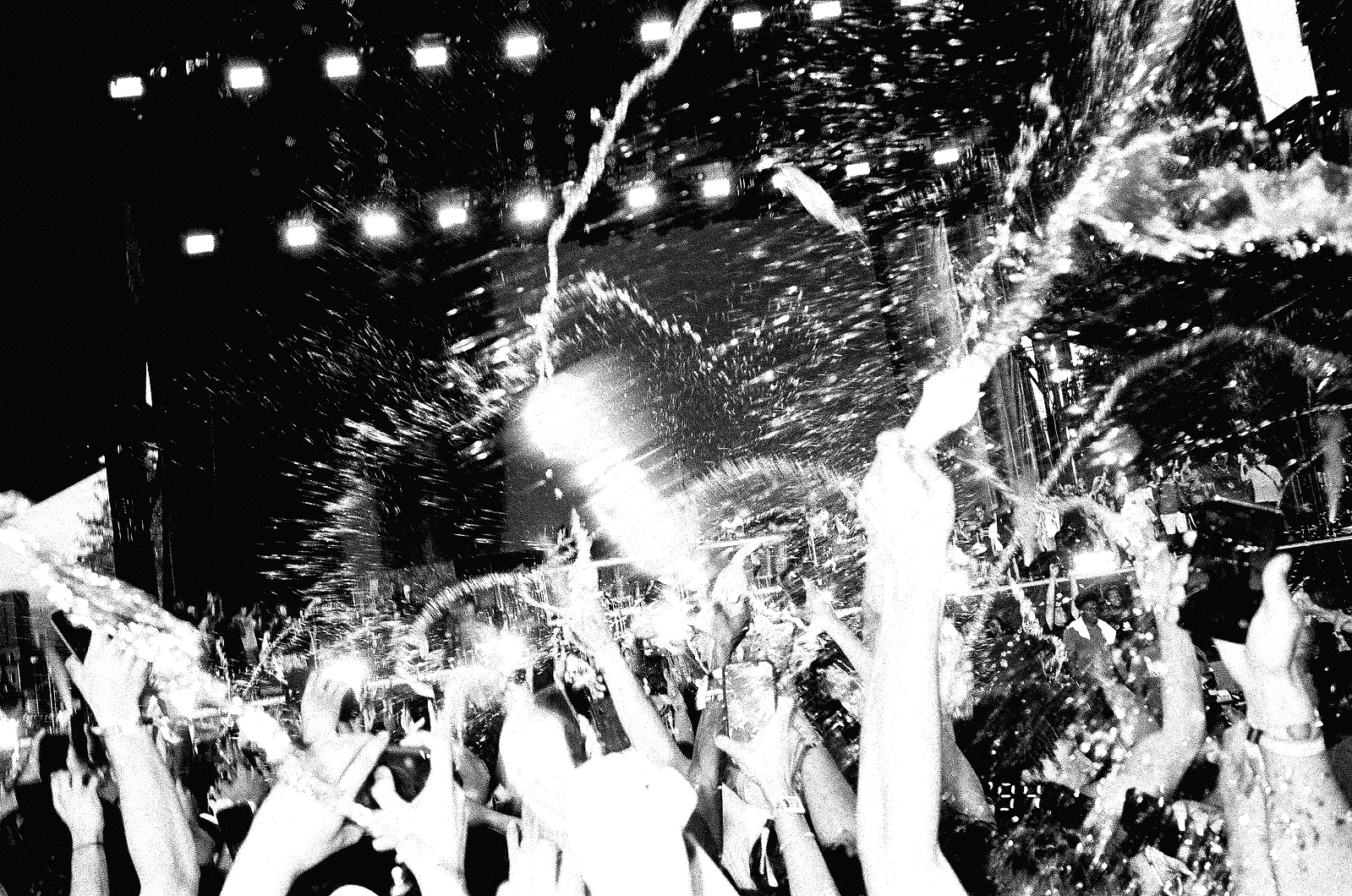 Lil Yatchy at Lyrical Lemonade Summersmash in Chicago, IL, film photography, 35mm film photography, concert photography, black and white film photography, 