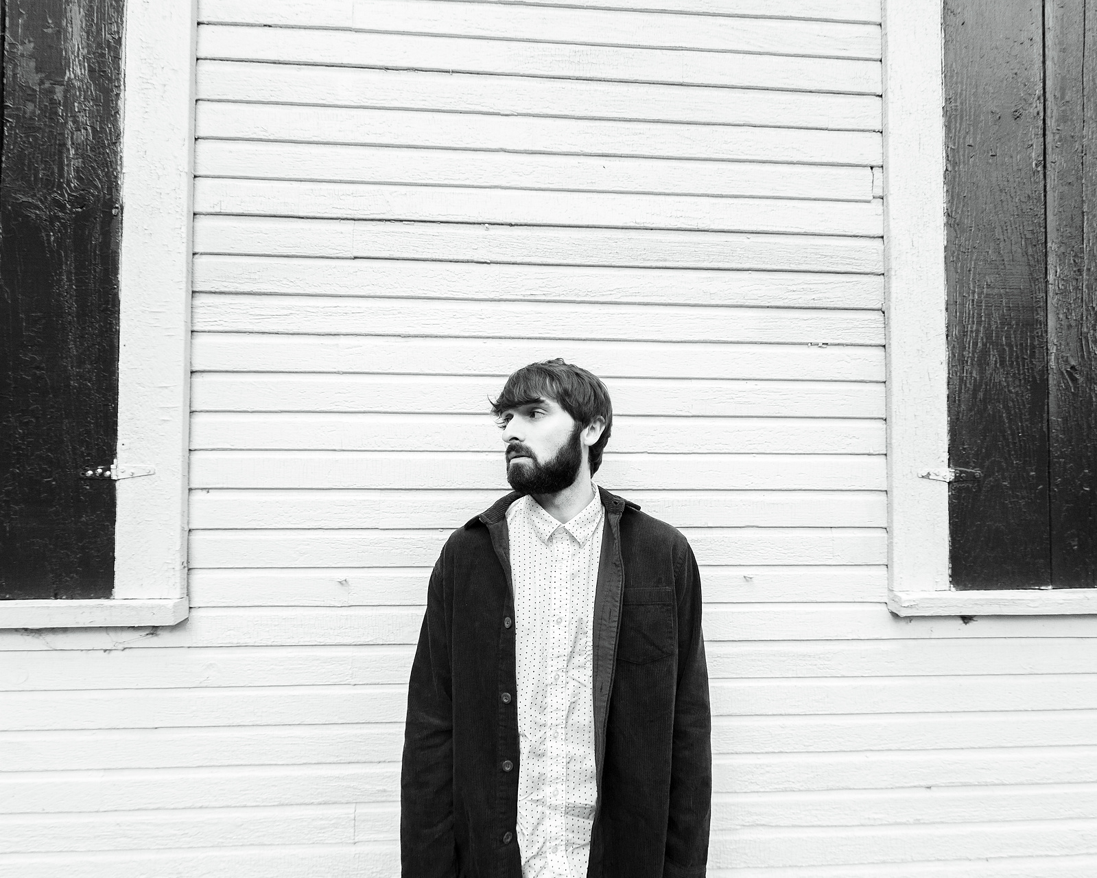 TeawhyB in Eau Claire, WI, portrait photography, film photography, 35mm film, TeawhyB Music Artist, black and white film photography,