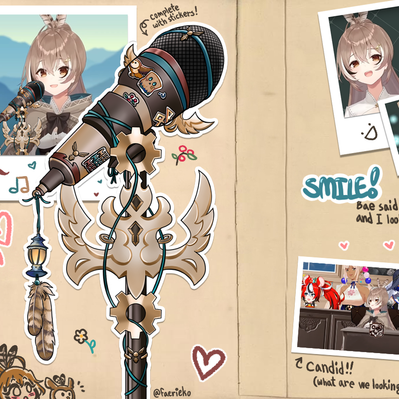 Nanashi Mumei Mic Asset