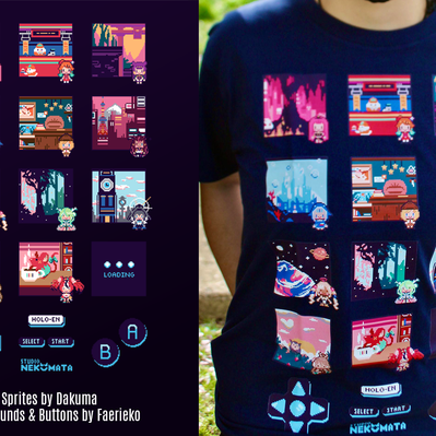 Hololive EN "Gameboy" T-Shirt