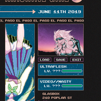 Machine Girl El Paso, TX Flyer