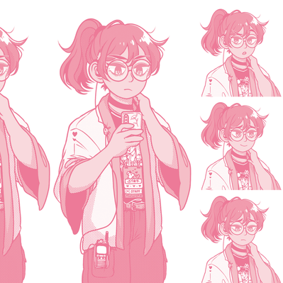 Stella Character Sprite (Main Character)