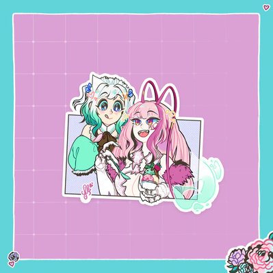 Mint & Matara Sundae Sticker