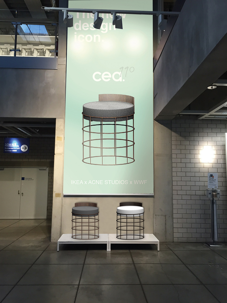 point of sale of cea. designed by Alexander Wolf