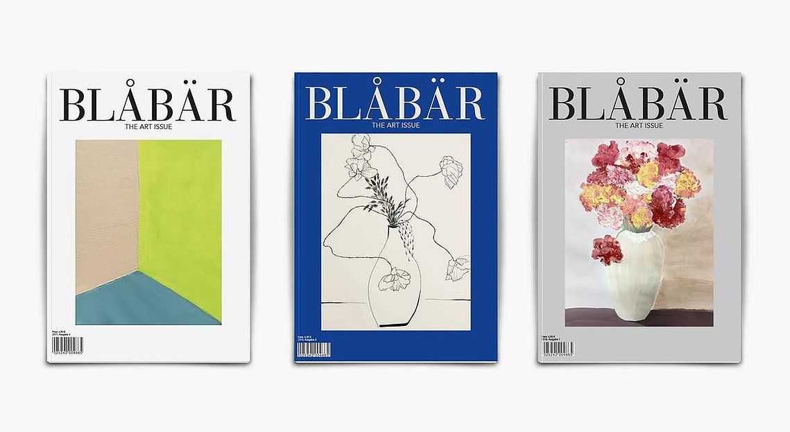 editorial design for blabär magazine by Alexander Wolf