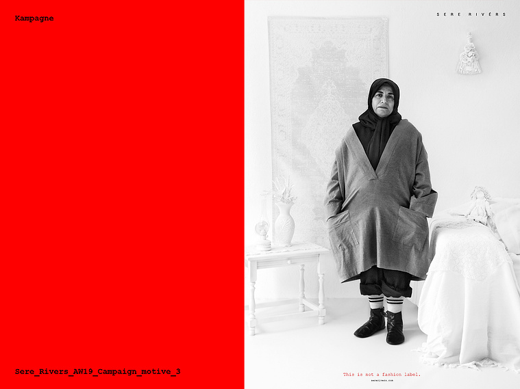 the campaign for Sere Rivérs AW19 by Alexander Wolf motive 3