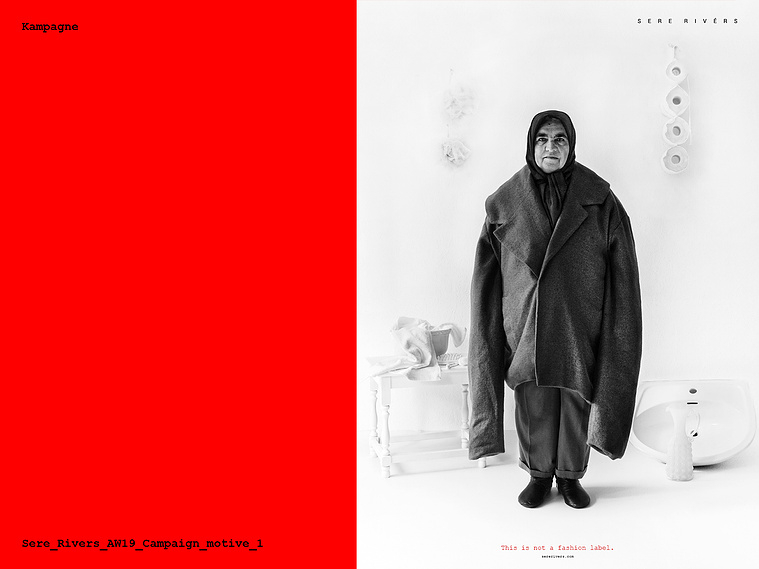 the campaign for Sere Rivérs AW19 by Alexander Wolf motive 1