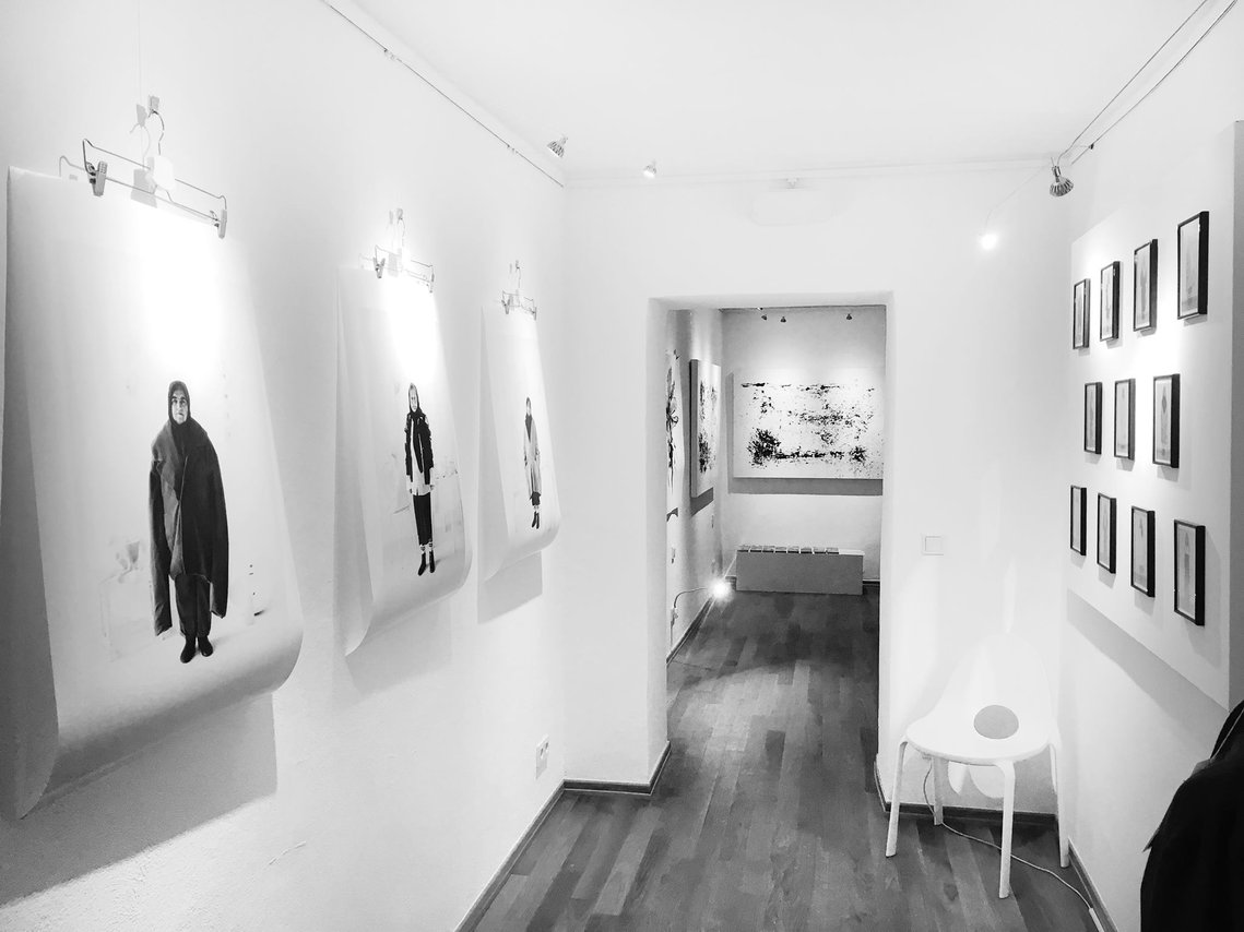 Alexander Wolf's exhibition at Update Gallery in Bonn, im Krausfeld 7