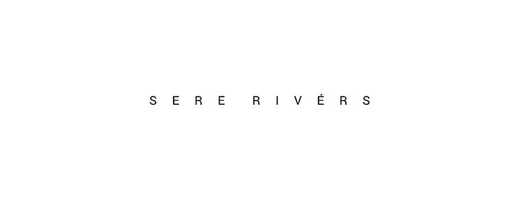 the logo of fashion label Sere Rivérs by designer Alexander Wolf