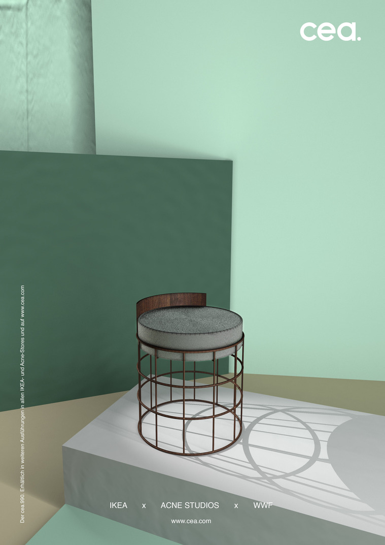 advertising for cea. designed by Alexander Wolf