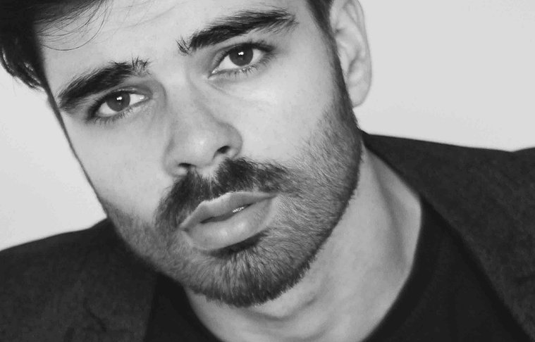 A portrait of designer Alexander Wolf shot by himself.