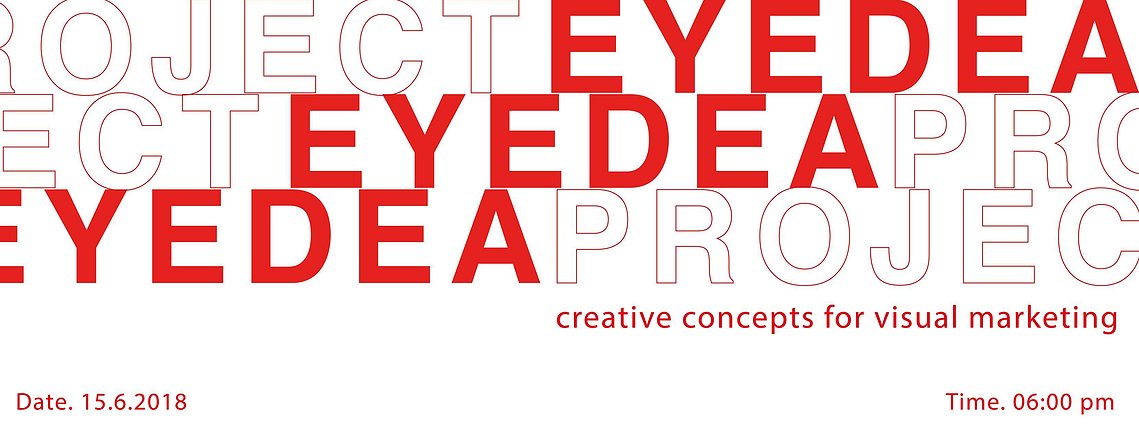 the cover title of project eyedea by designer Alexander Wolf