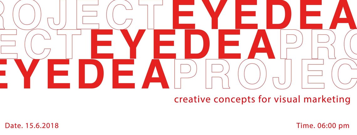 the cover title of project eyedea by designer Alexander Wolf