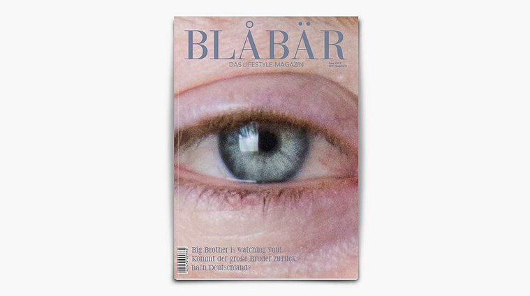 editorial design for blabär magazine by Alexander Wolf