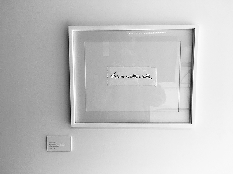 the diploma exhibition of Alexander Wolf at the Rhein-Sieg-Akademie in Hennef