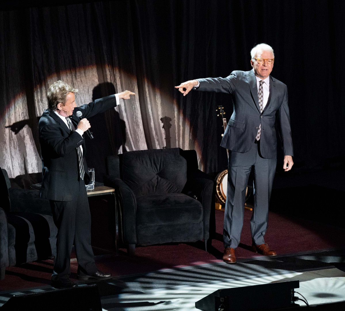 Steve Martin and Martin Short - Mountain Winery - Saratoga, CA