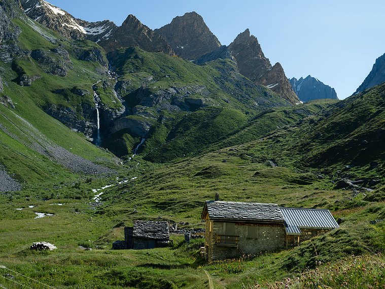 French Alps rural scene.