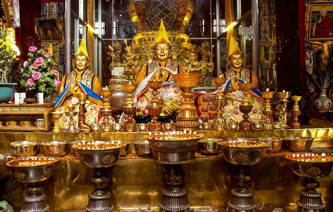 The Ganden Monastery, Tibet.