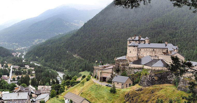 Ancient Castle Queyras is now a monument to World War II.