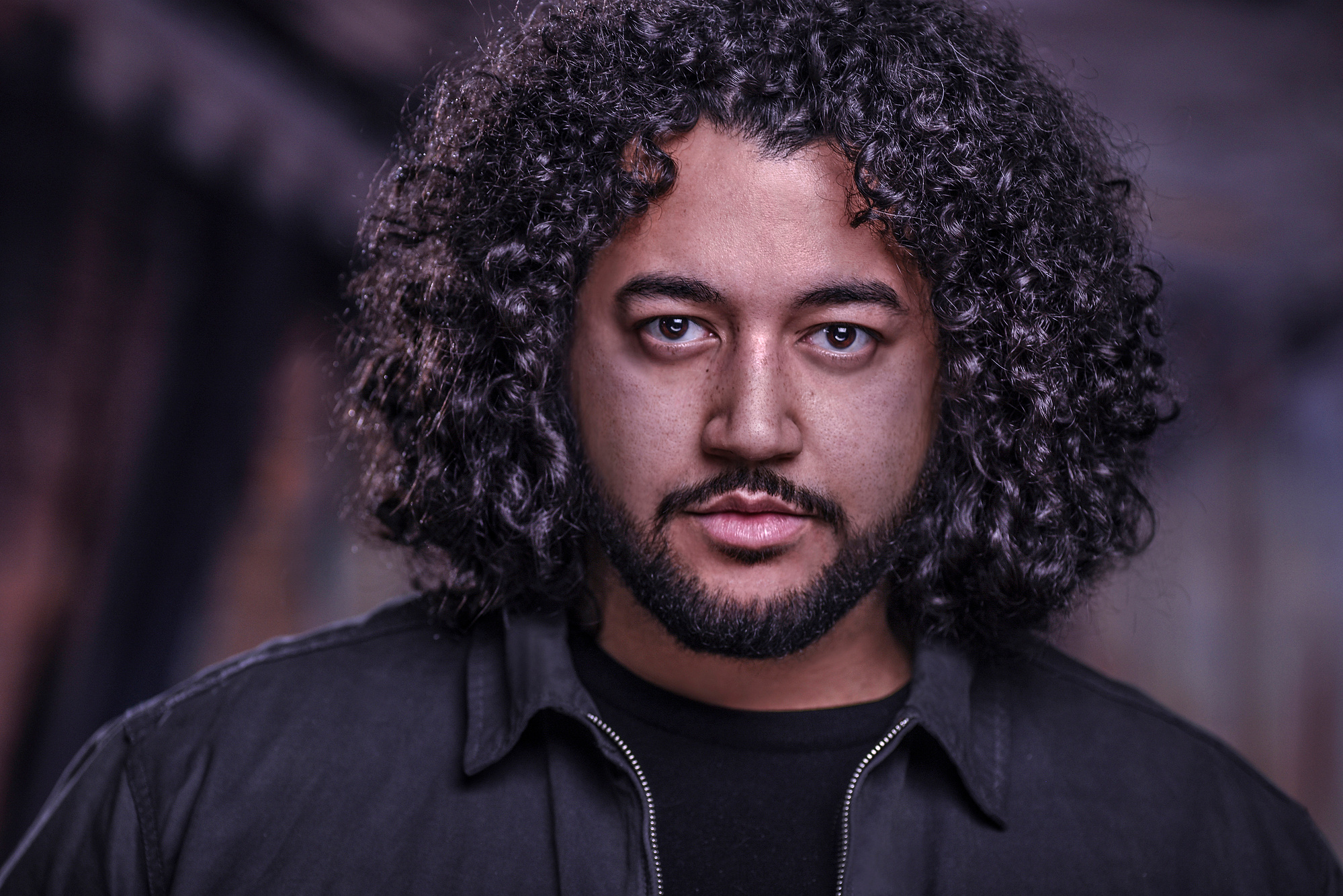 Aaron Maxwell Williams 2022 film and television headshot. Photographed by Denise Grant. 