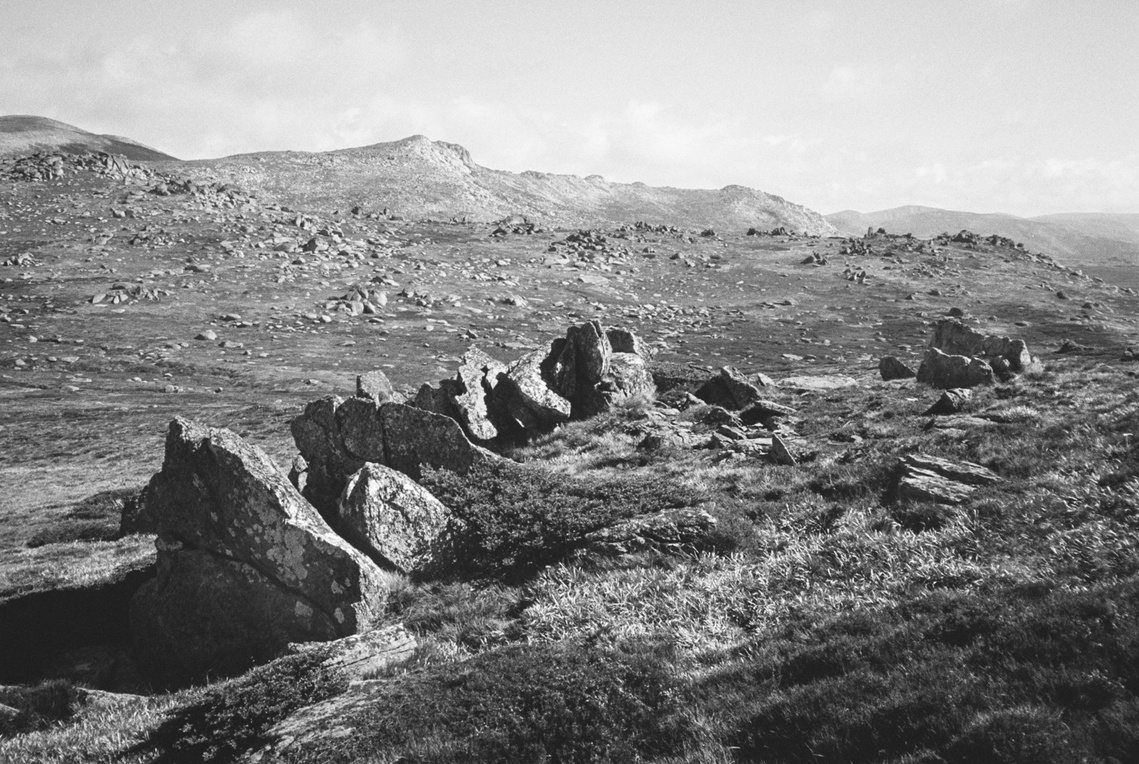 Mt Kosciuszko in Kosciusko National Park. Photography by Darren Gill