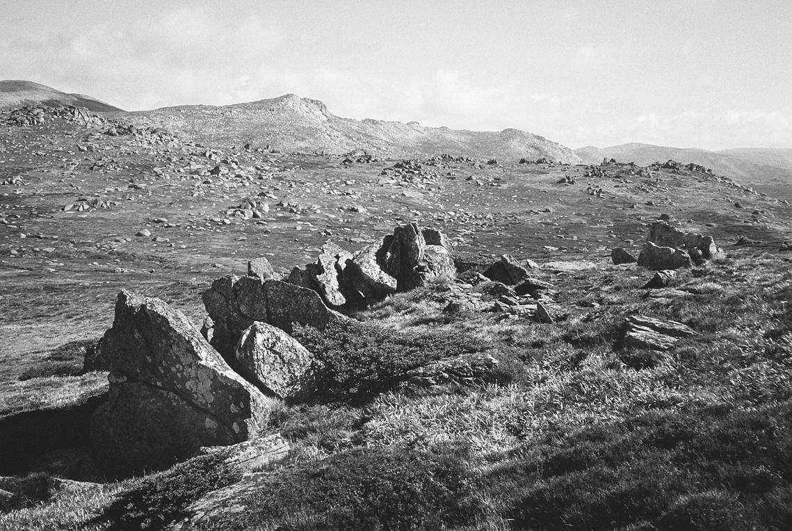 Mt Kosciuszko in Kosciusko National Park. Photography by Darren Gill