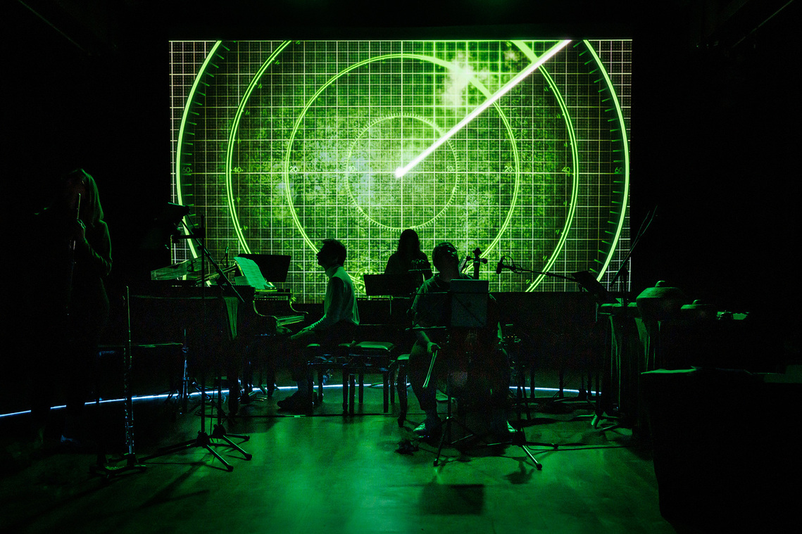 A Book of Hours by Rubiks Collective performed at DanceHouse. Art Music photography by Melbourne music photographer Darren Gill