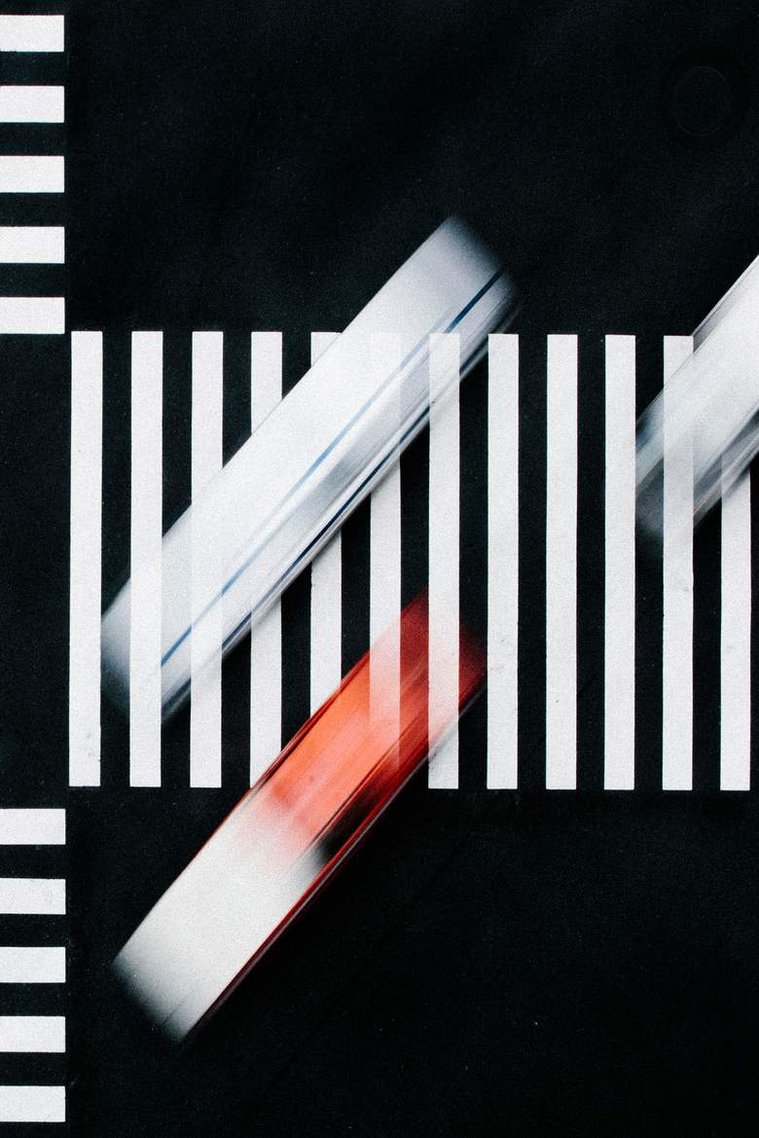 Ginza crossing Tokyo Japan abstract slow shutter photography by Darren Gill. Test Pattern.