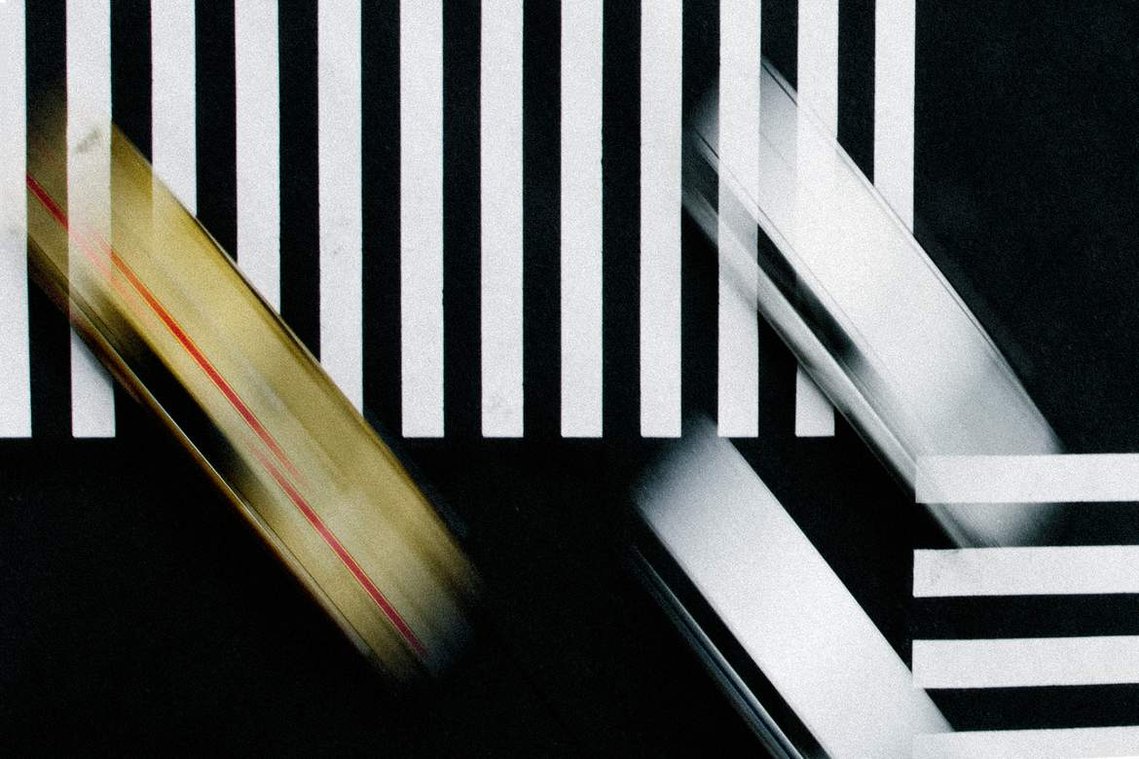 Ginza crossing Tokyo Japan abstract slow shutter photography by Darren Gill. Test Pattern