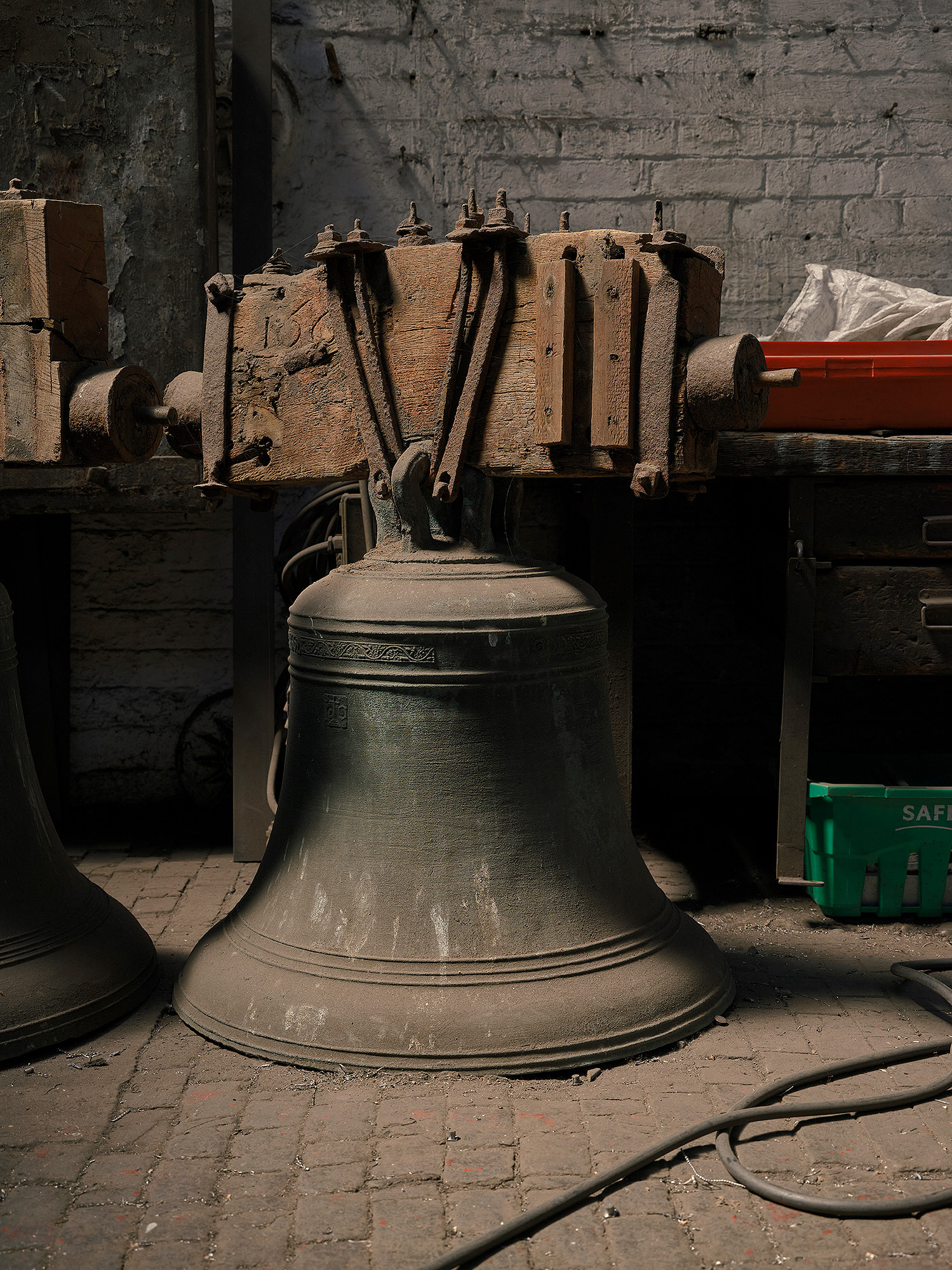 Interior Images from a personal project about Loughborough bellfoundry