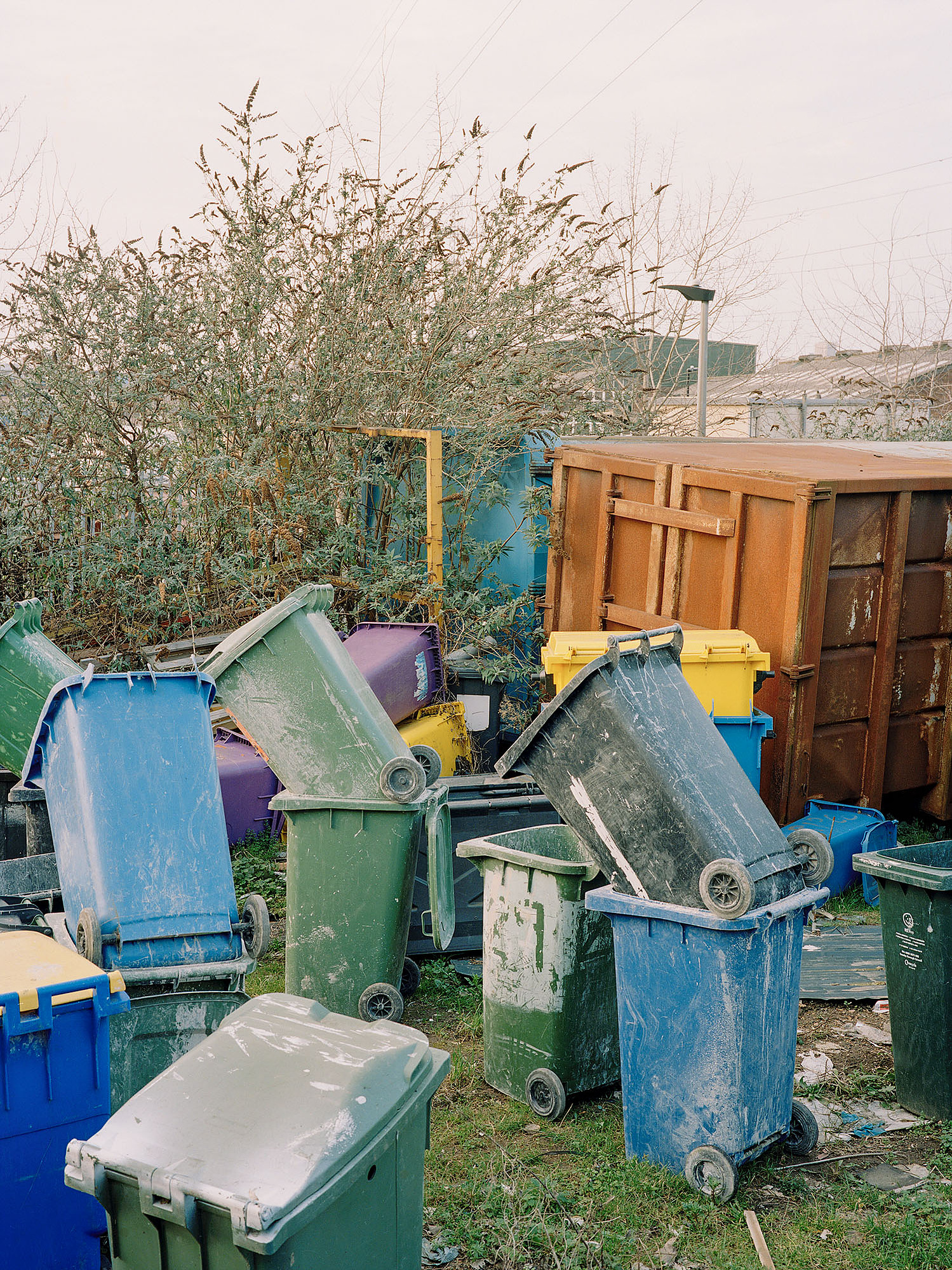 Urban architectural Fine art Landscape of the River Lea part of personal project Sugar Coated Island, London