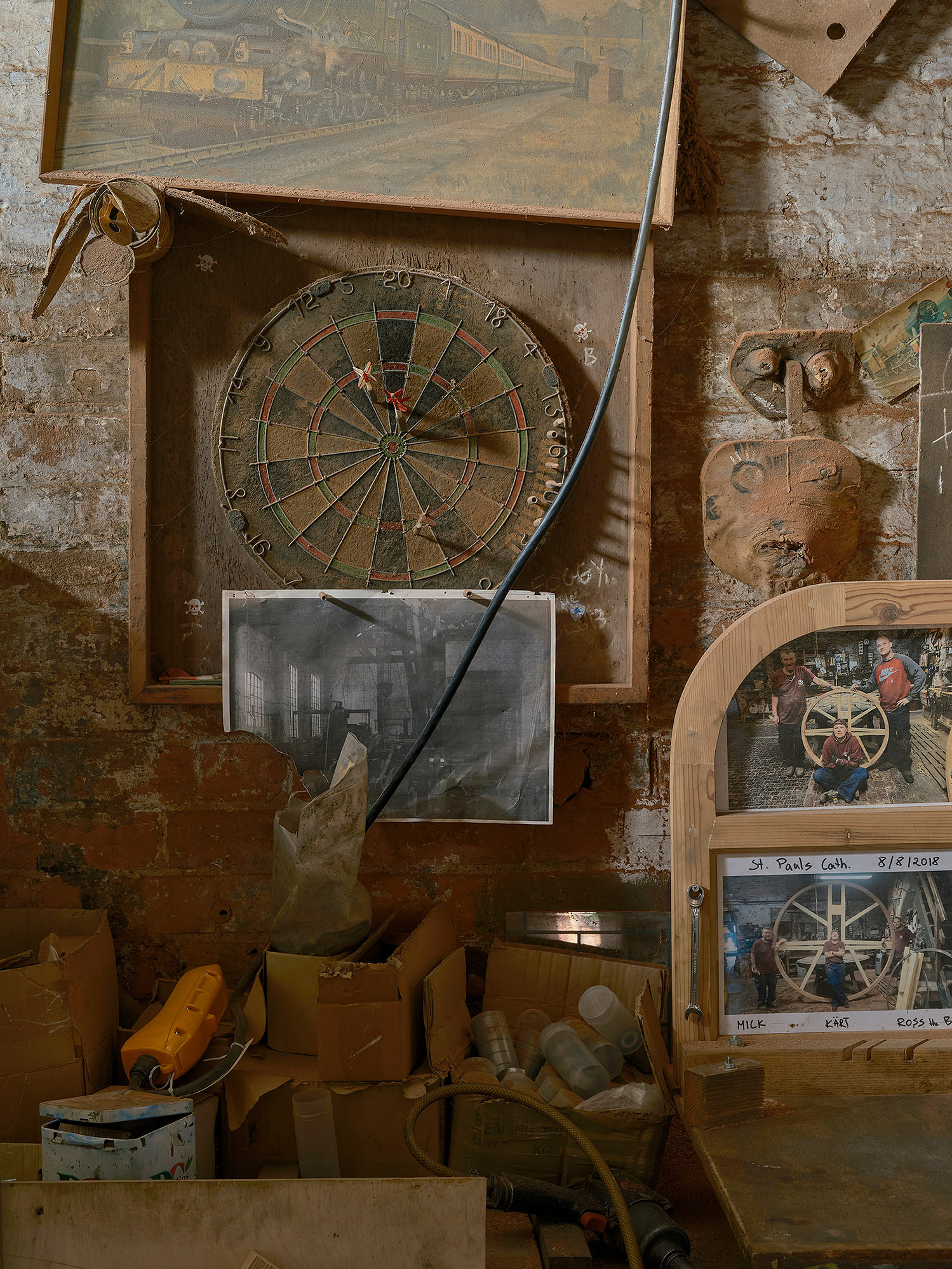Interior Images from a personal project about Loughborough bellfoundry