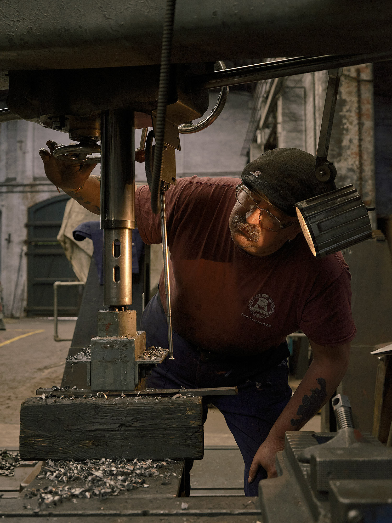Interior Images from a personal project about Loughborough bellfoundry