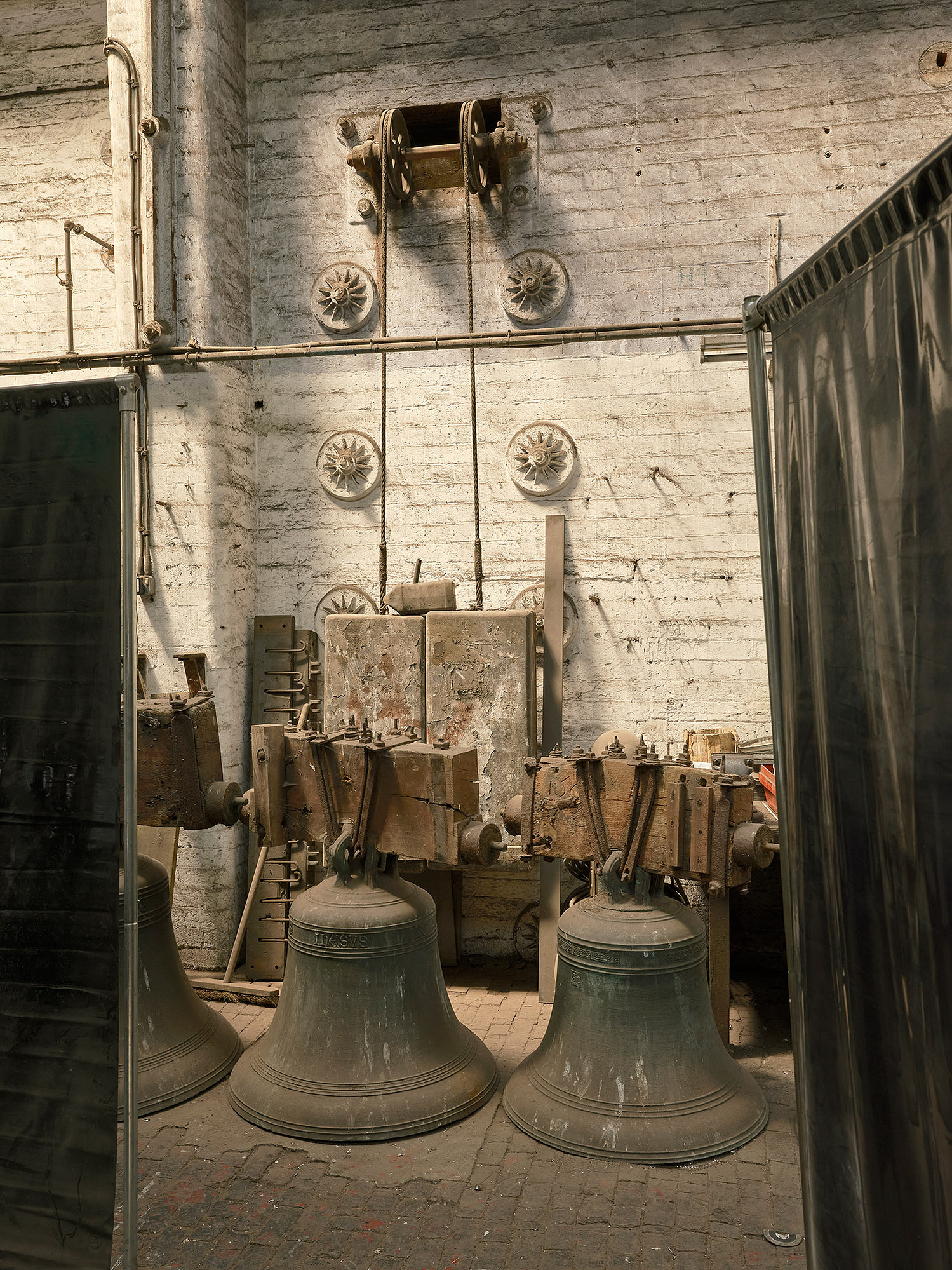 Interior Images from a personal project about Loughborough bellfoundry