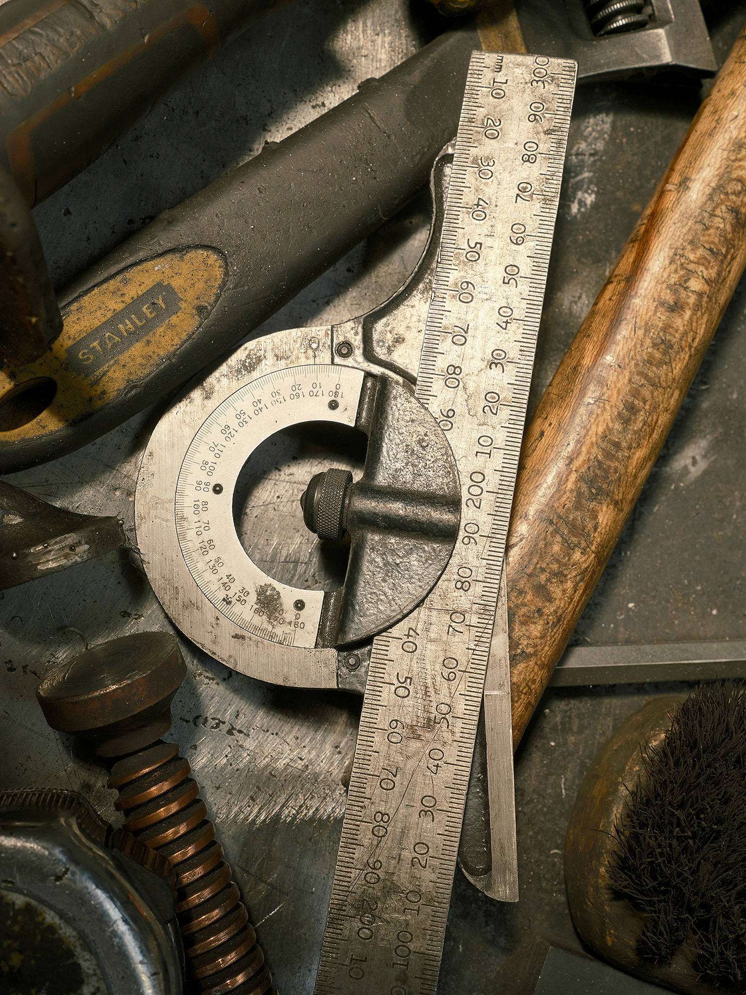 Interior Images from a personal project about Loughborough bellfoundry