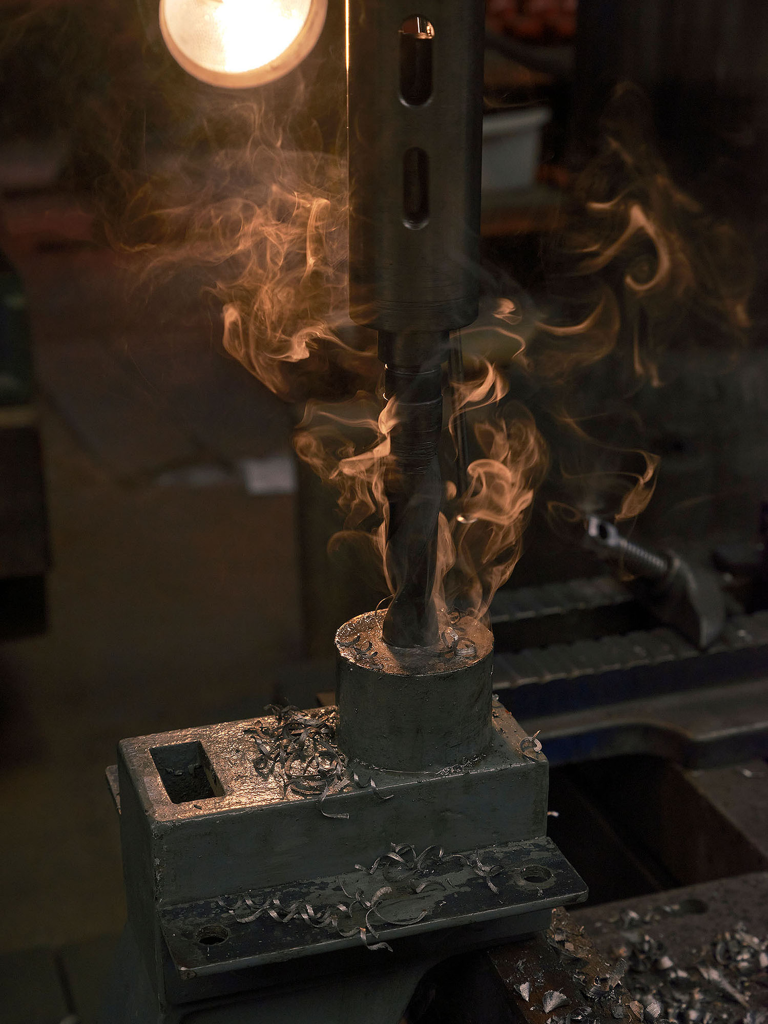 Interior Images from a personal project about Loughborough bellfoundry
