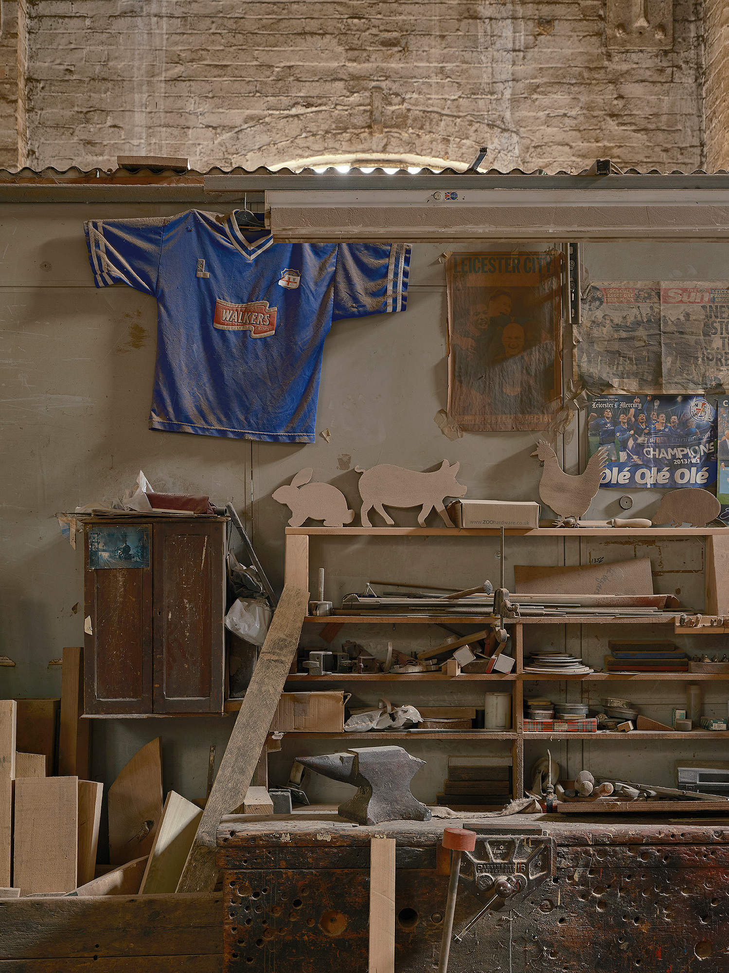 Interior Images from a personal project about Loughborough bellfoundry