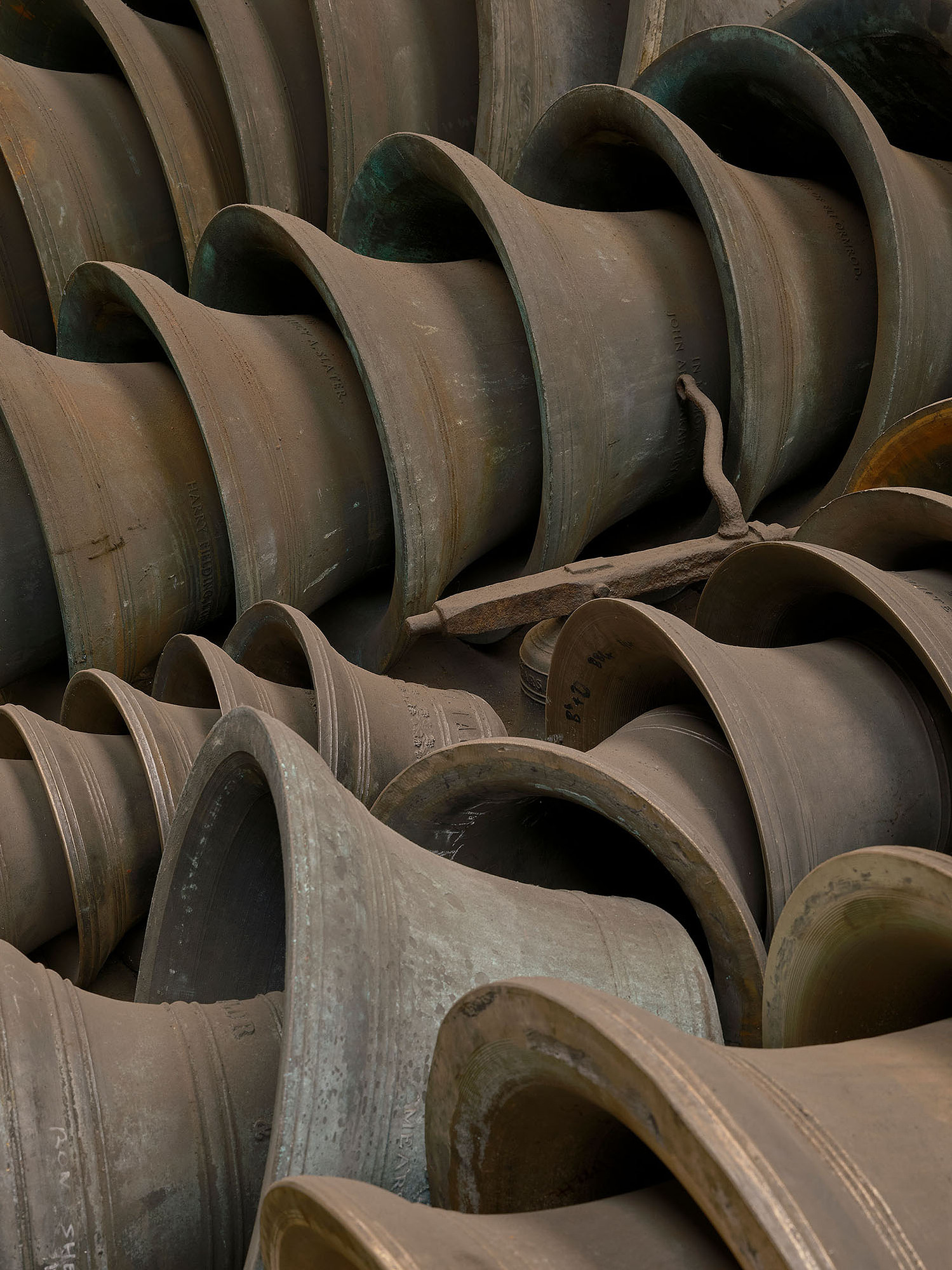 Interior Images from a personal project about Loughborough bellfoundry