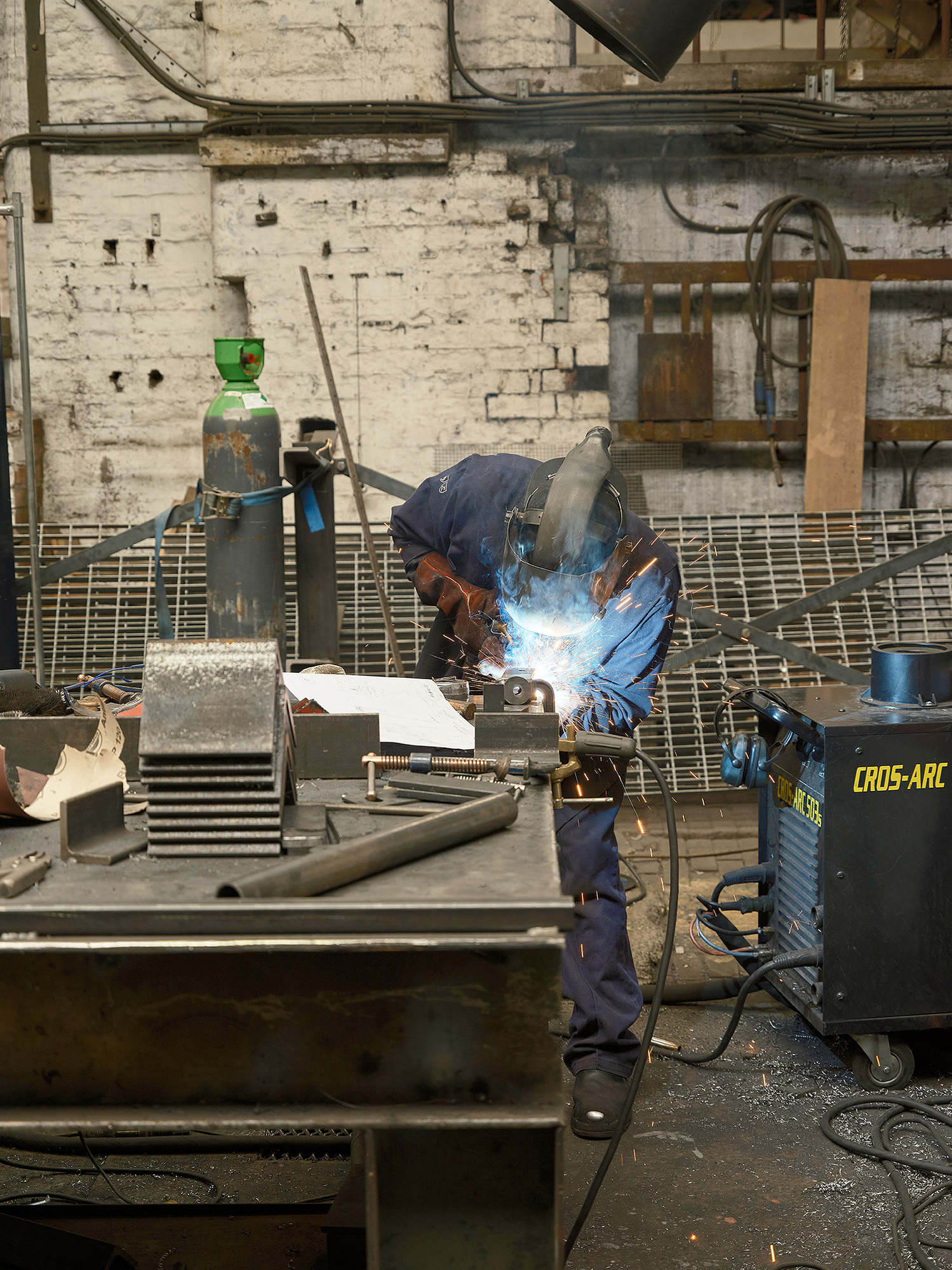 Interior Images from a personal project about Loughborough bellfoundry