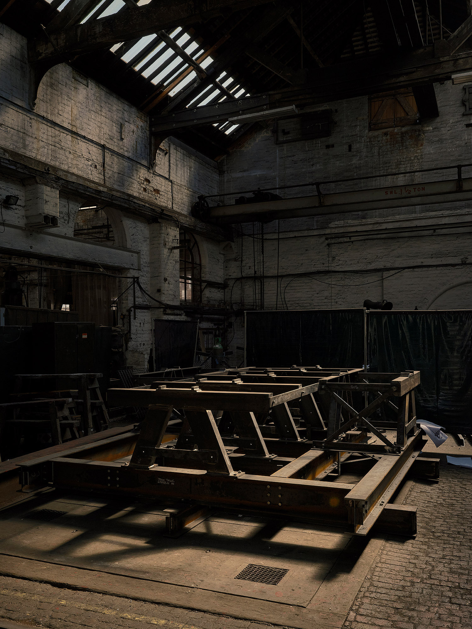 Interior Images from a personal project about Loughborough bellfoundry